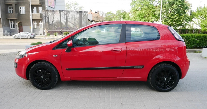 Fiat Punto Evo cena 13400 przebieg: 141500, rok produkcji 2011 z Barwice małe 172